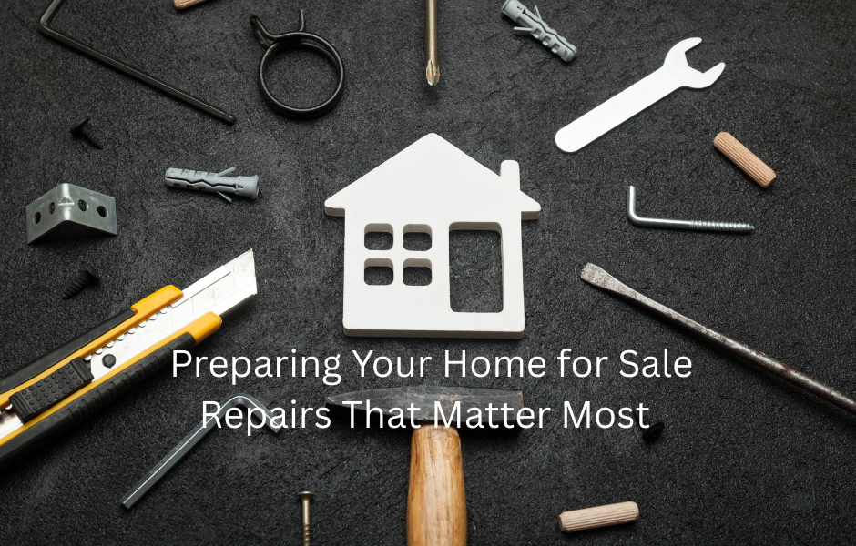 Home Repairs when preparing to sell